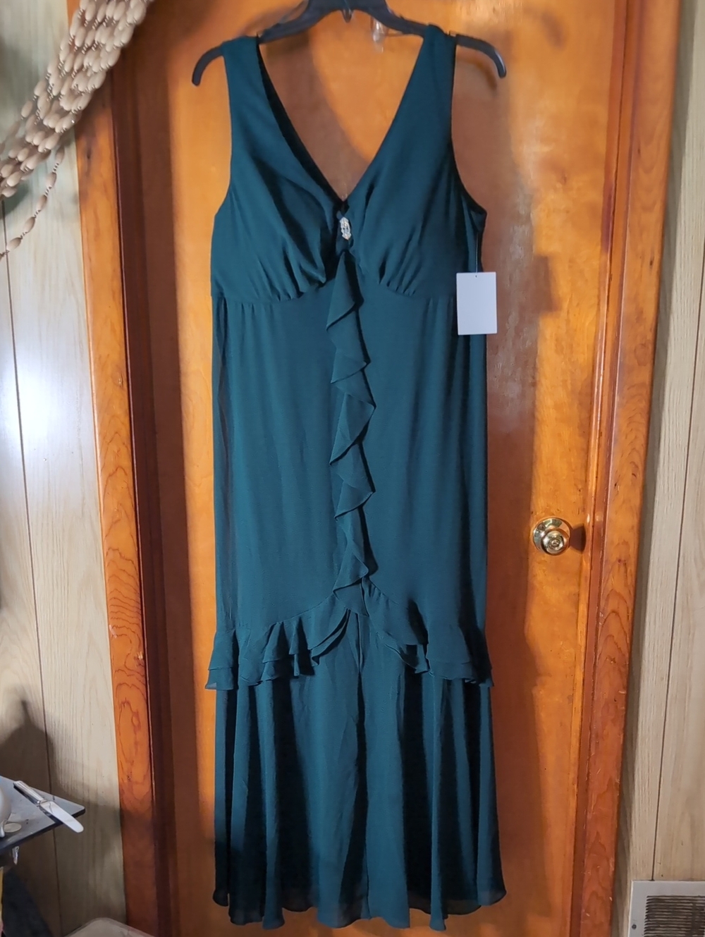 R&M Richards Green Dress